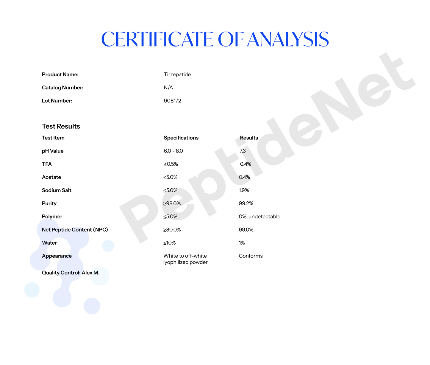Tirzeptide 10mg